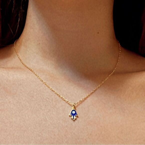 Evil eye necklace R333 - Picture 1 of 5